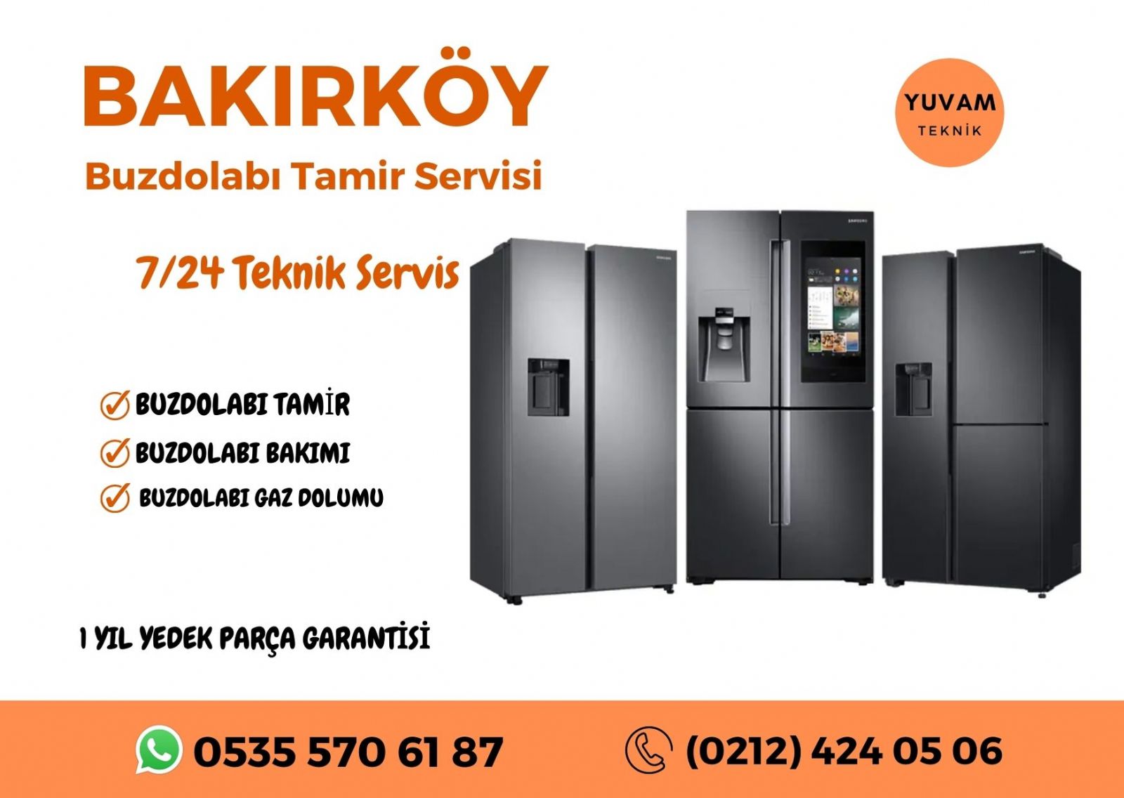 bakirkoy beyaz esya servisi 0212 424 05